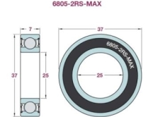 Bạc Đạn KOYO 6805 2RS