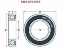 Bạc Đạn KOYO 6801 2RS