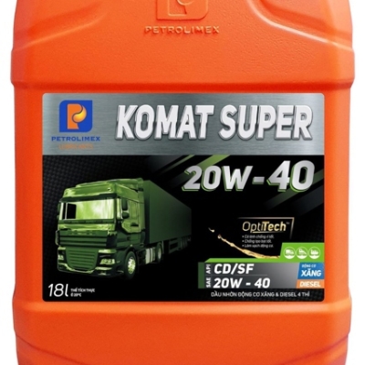 Dầu nhờn Petrolimex Komat Super 40-18L