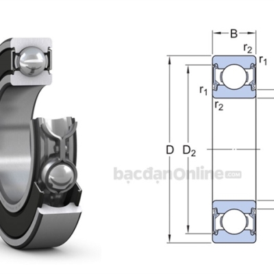 VÒNG BI 6004-2RSH CHÍNH HÃNG SKF