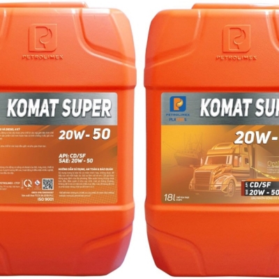 Dầu nhờn Petrolimex Komat Super 50-18L