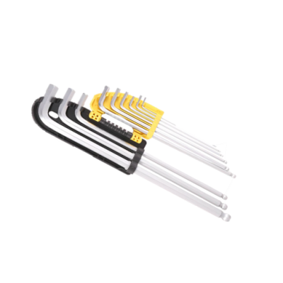 Bộ lục giác siêu dài đầu bi 9 món, 1.5-10mm ( Chiều dài 235mm, chiều rộng 65mm)